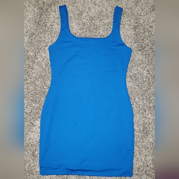 Derek Heart| Bodycon Mini Square Neck Dress - Picture 1 of 5